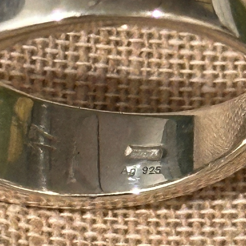 Gucci GG Sterling Silver 925 Ring - Size 7 - Picture 7 of 7